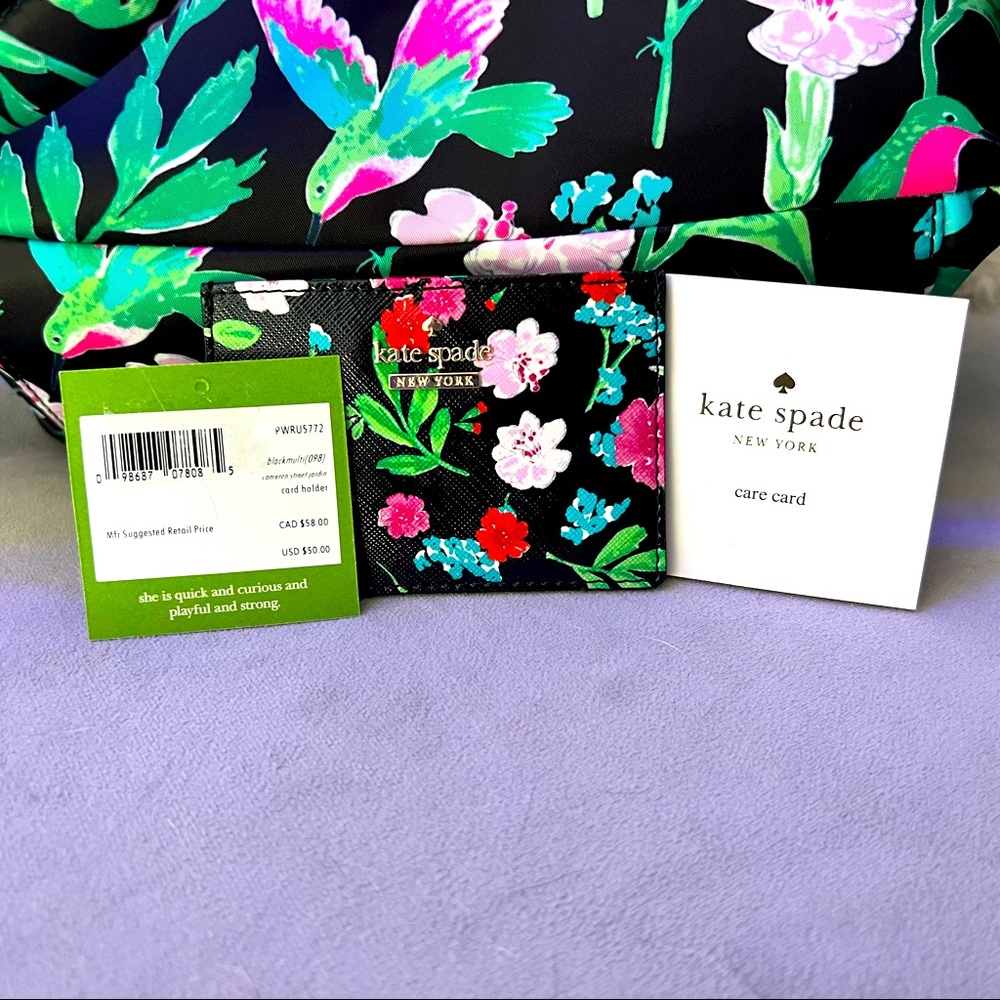 Kate Spade Cameron Street Jardin Card Holder